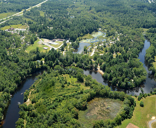 aerial view